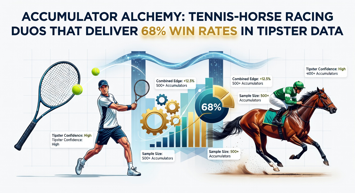 Collage of March 2026 fixtures: tennis courts buzzing at BNP Paribas Open and horses charging at Cheltenham Festival, highlighting upcoming accumulator opportunities