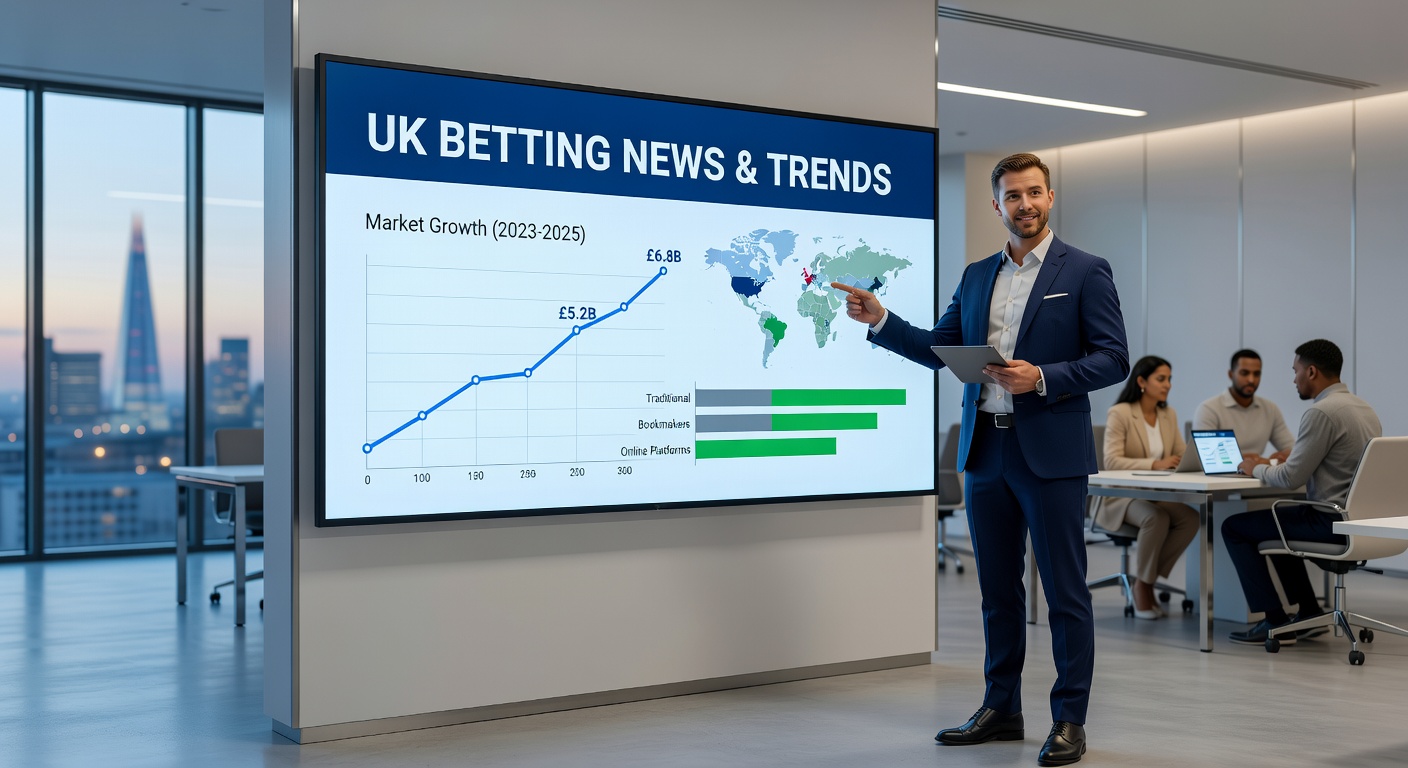 Vibrant scene of horses thundering down the Cheltenham Racecourse track during the Festival, crowds cheering under clear March skies