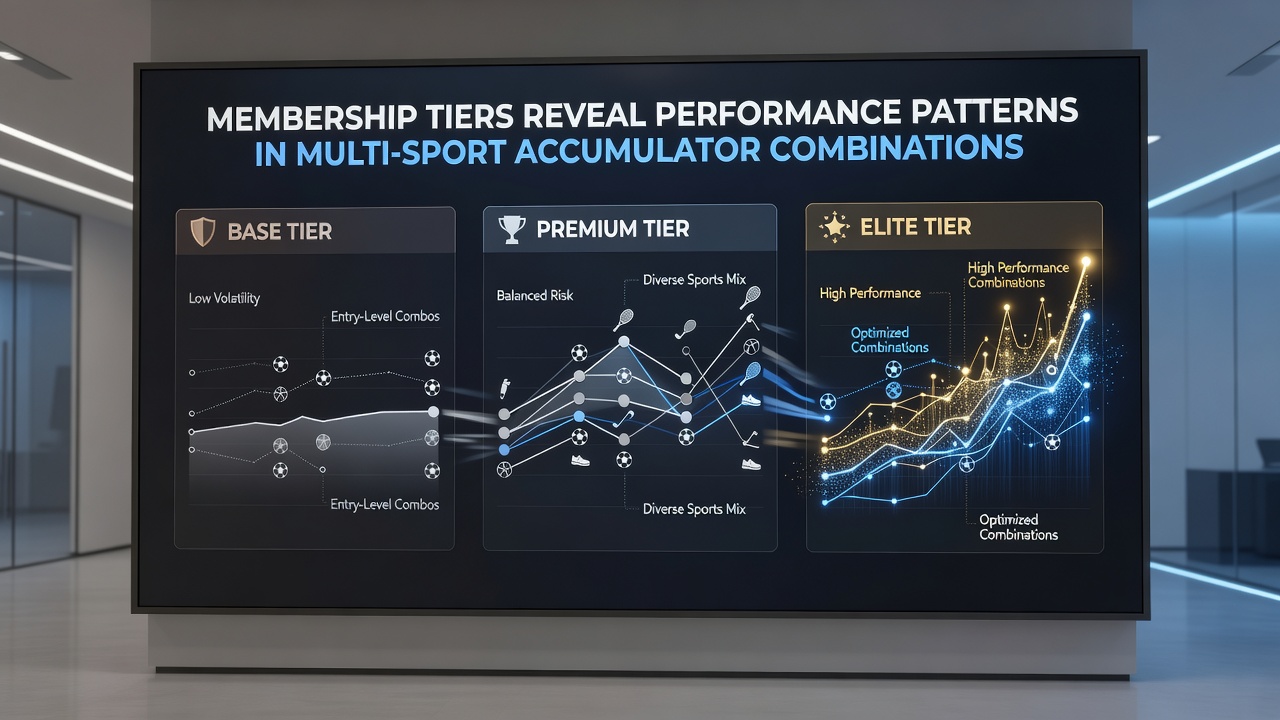Table comparing accumulator performance metrics between membership levels during July 2026 events