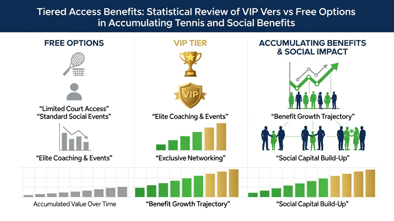 Graph illustrating accumulator success rates across free and VIP tiers for soccer and tennis events in 2026
